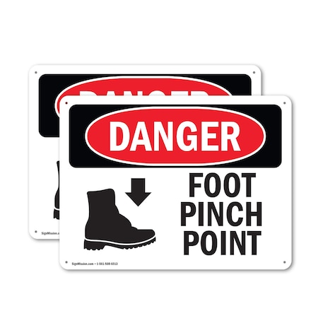 Signmission Safety Culture Sign, 14 in Width, Plastic, Rectangle OS-2PACK-DS-P-1014-L-1721